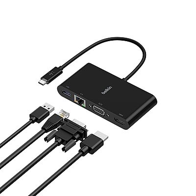 Belkin USB-C Multi-Port Hub & Docking Station for iPad and MacBook