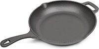 COMMERCIAL CHEF Pre-Seasoned Cast Iron Skillets