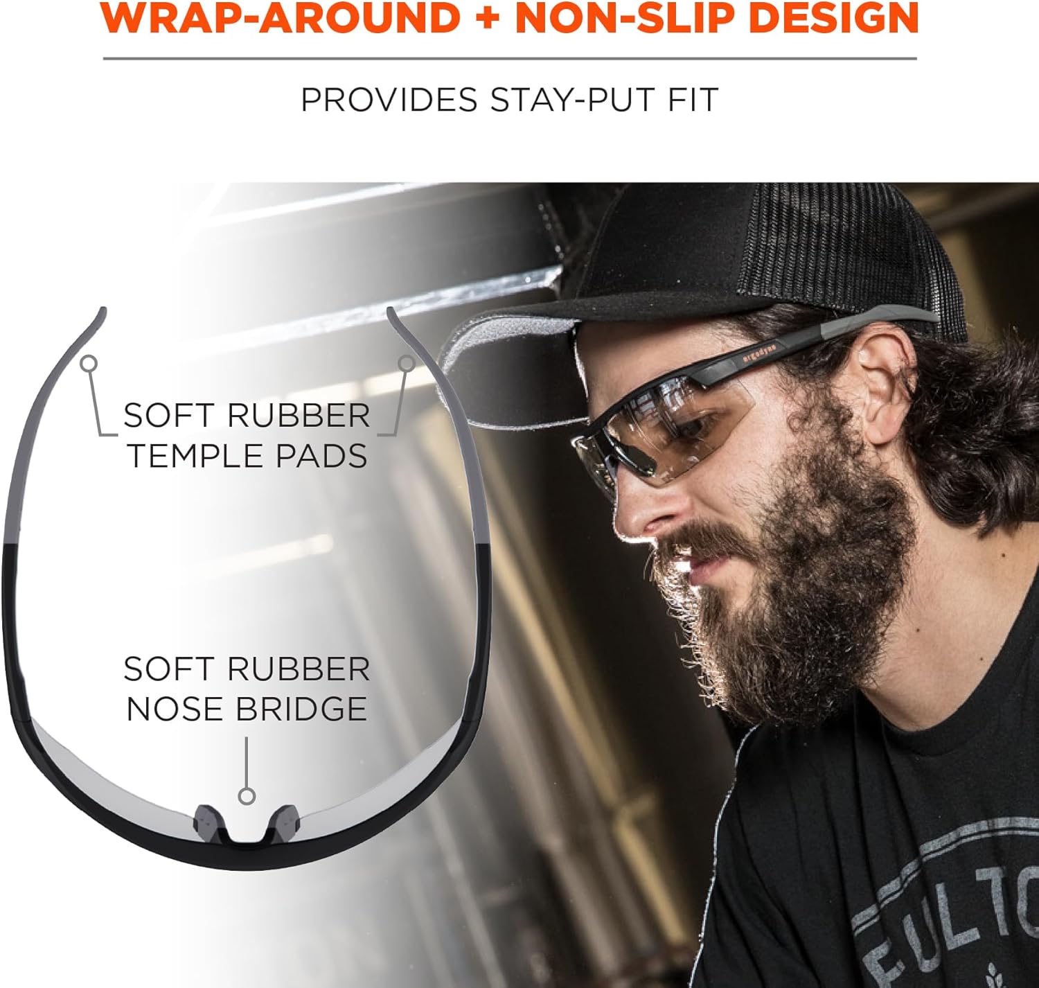 Ergodyne Skullerz SKOLL Safety Glasses