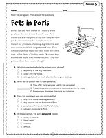 Scholastic Comprehension Skills: 40 Short Passages For Close Reading, Grade 4