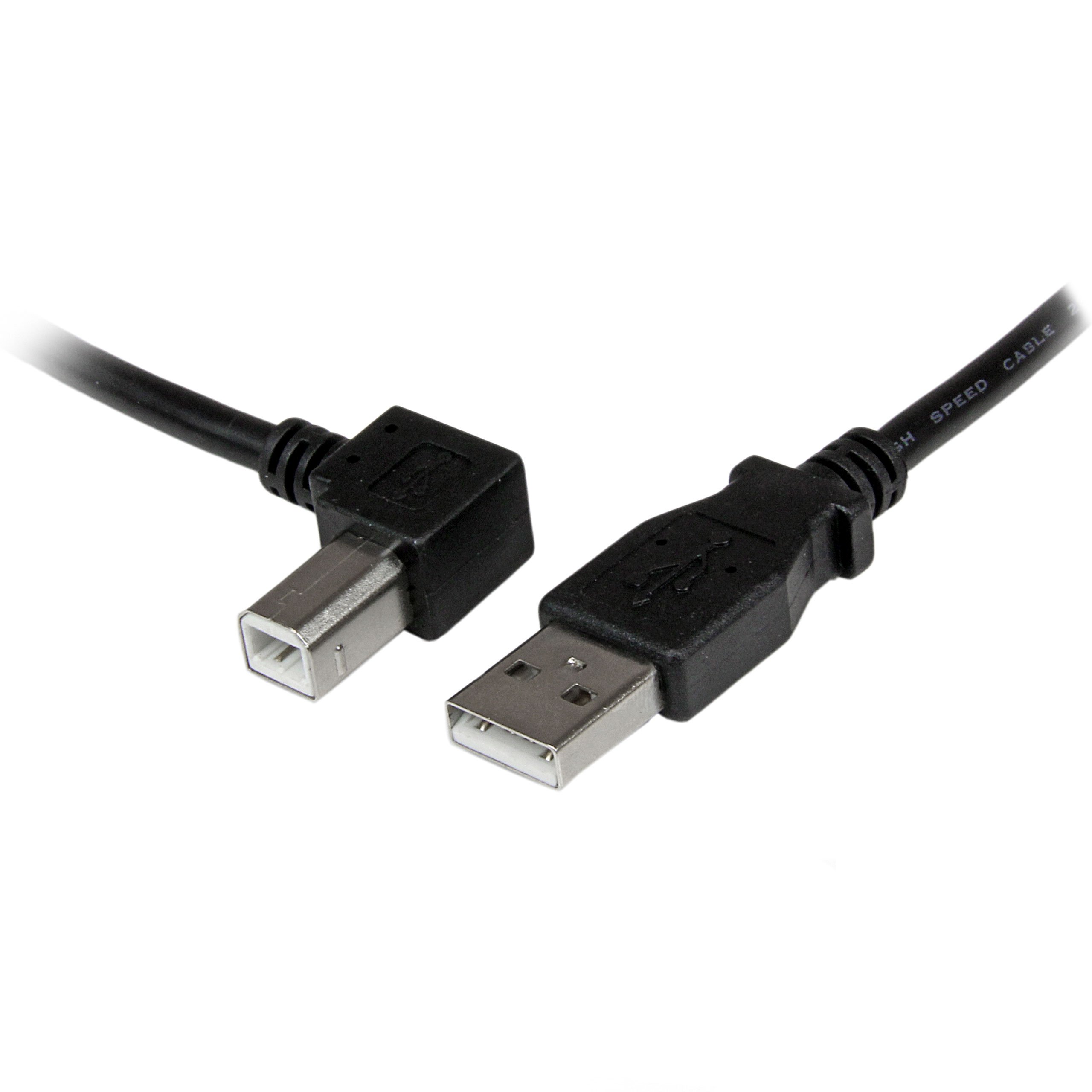 StarTech.com USB 2.0 A to Angled B Cable