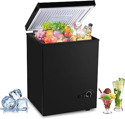 FLG-80Q - Pecho de 3.5 pies cúbicos, control de temperatura ajustable