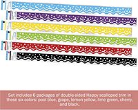 Barker Creek Double-Sided Scalloped Border (Happy)