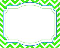 Barker Creek Name Badges & Self-Adhesive Labels, Nautical Chevron, Multi-Design, Multi-Purpose Name Tags, Gift Tags, and More! 3.5" x 2.75", 45 per Pkg, Home, School and Office Supplies (1524)