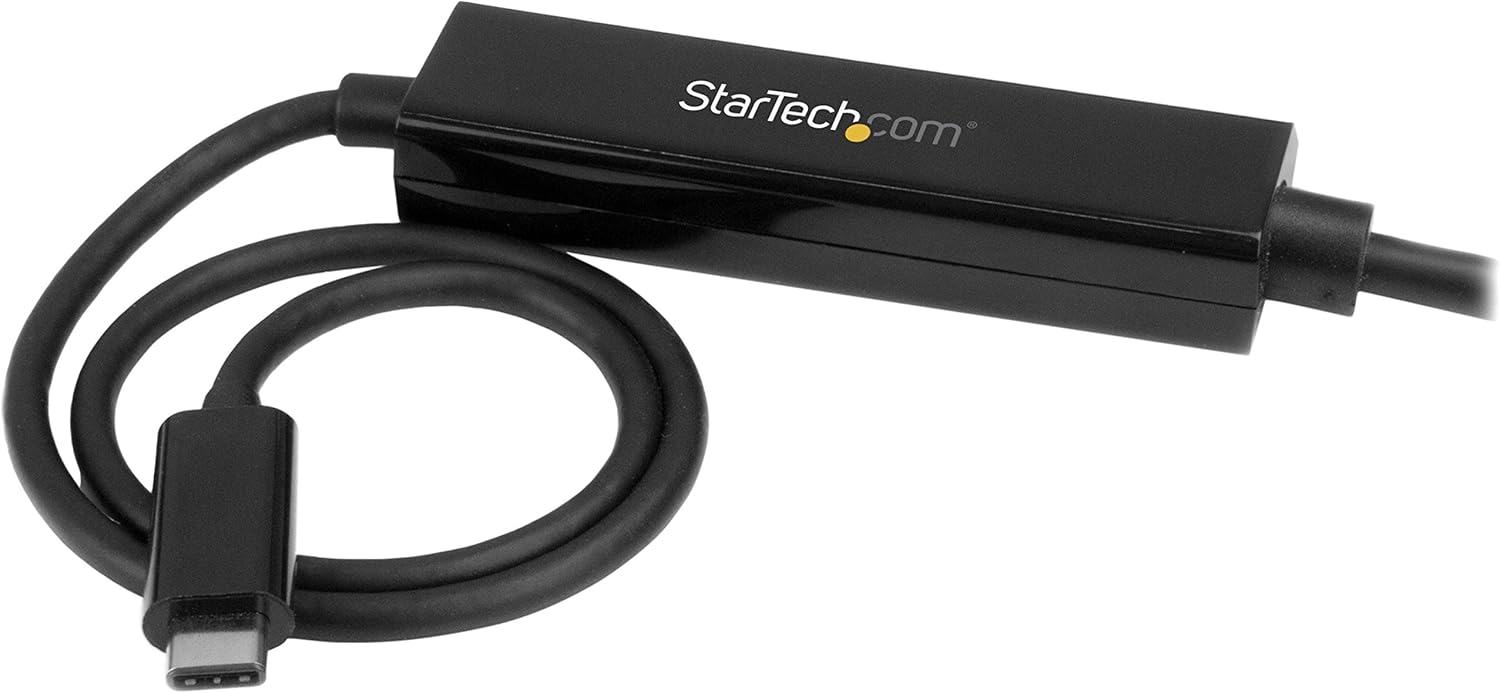 StarTech.com USB C to VGA Active Adapter Cable - Thunderbolt 3 Compatible