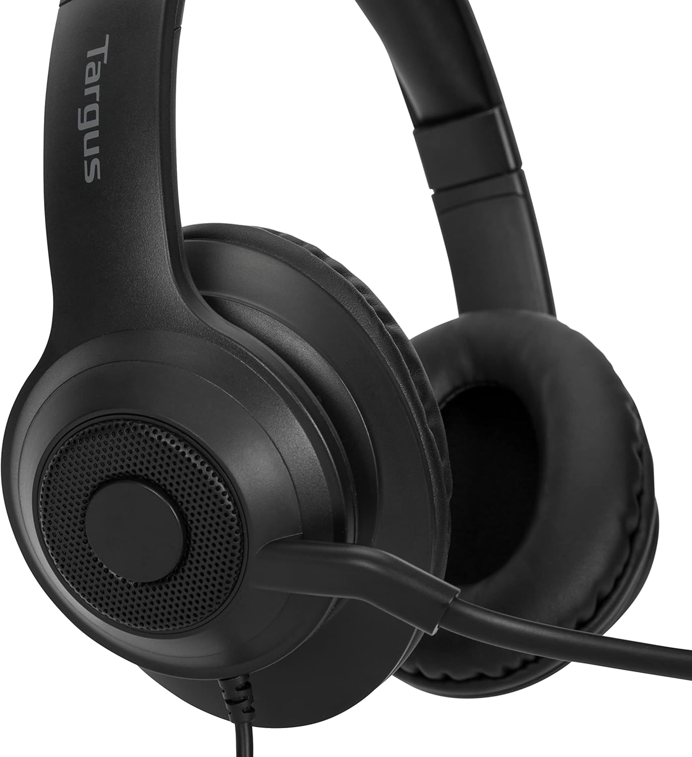 Targus Wired Stereo Headset, Black (AEH102TT)
