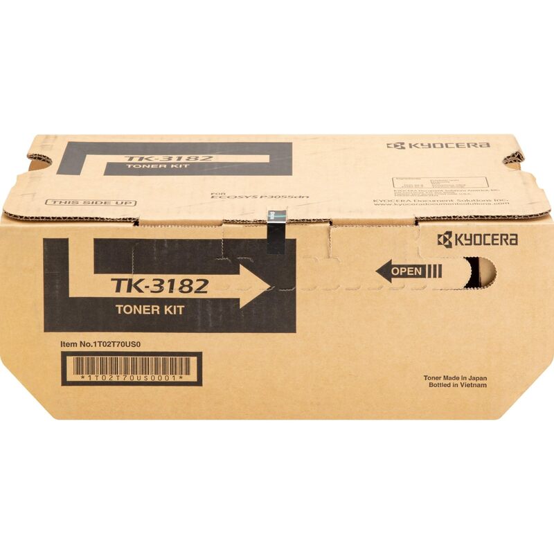 Kyocera (TK-3182) Black Toner Cartridge (21000 Yield)