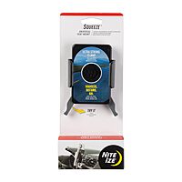 Nite Ize Squeeze Universal Vent Mount - Phone Mount for Car Vent - Sturdy Phone Mount & Holder with Ball Joint - Black