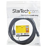 StarTech.com 15ft (5m) Premium Certified HDMI 2.0 Cable with Ethernet - High Speed Ultra HD 4K 60Hz HDMI Cable HDR10 - Long HDMI Cord (Male/Male Connectors) - For UHD Monitors, TVs, Displays (HDMM5MP)