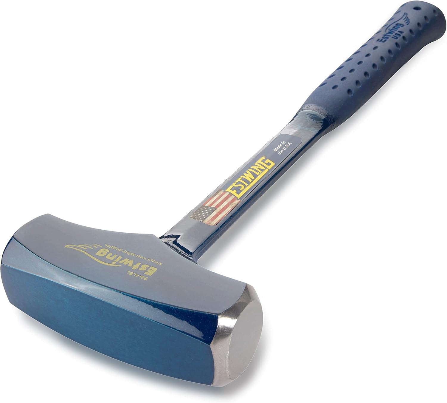 Estwing 4-Pound Long Handle Sledge & 24 oz Ball Peen Hammer with Forged Steel Construction 4 lbs Long Handle Hammer