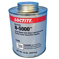 Loctite 51269 LB N-5000 High Purity Anti-Seize Brush Top Can, 1 lb.