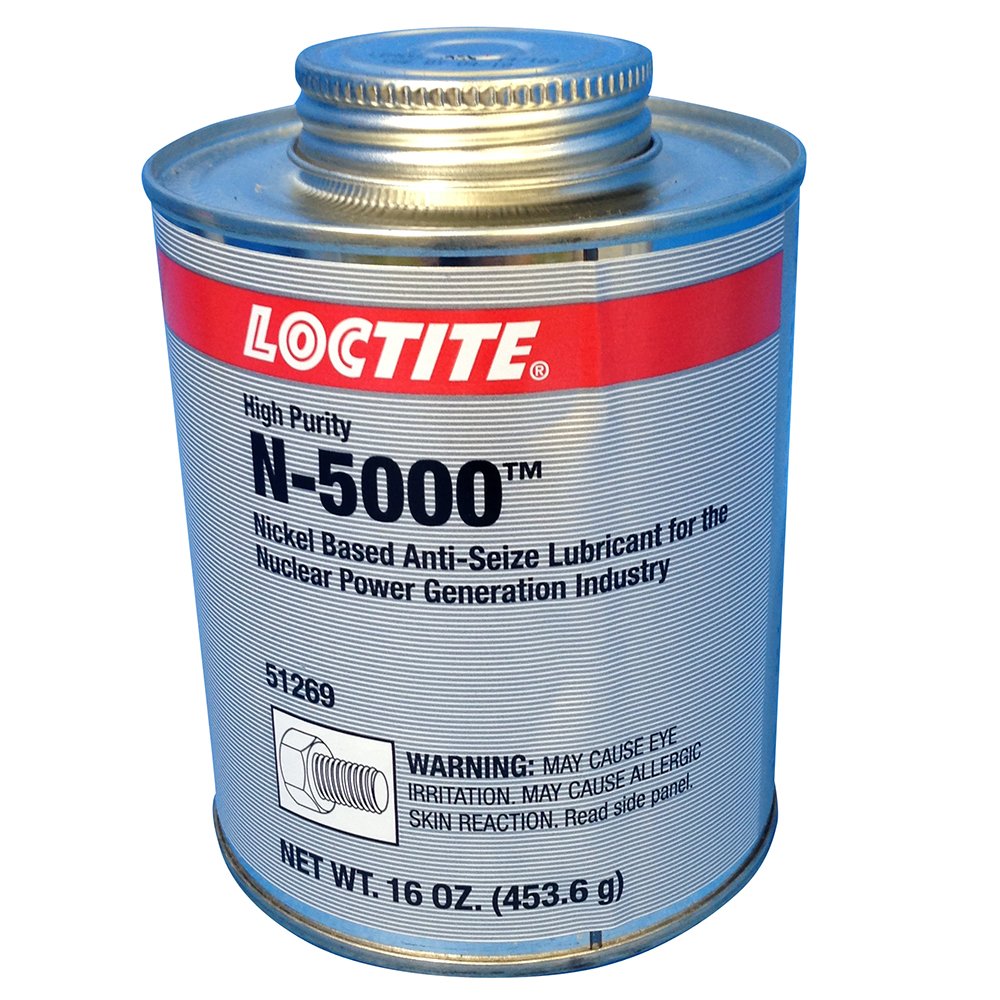 Loctite 51269 LB N-5000 High Purity Anti-Seize Brush Top Can, 1 lb.