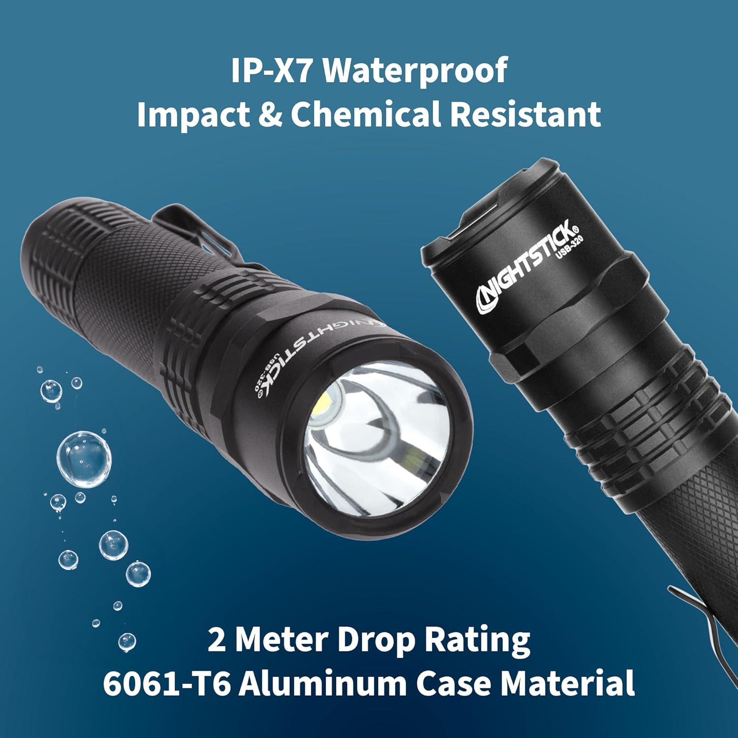 Nightstick USB-320 Rechargeable EDC Flashlight