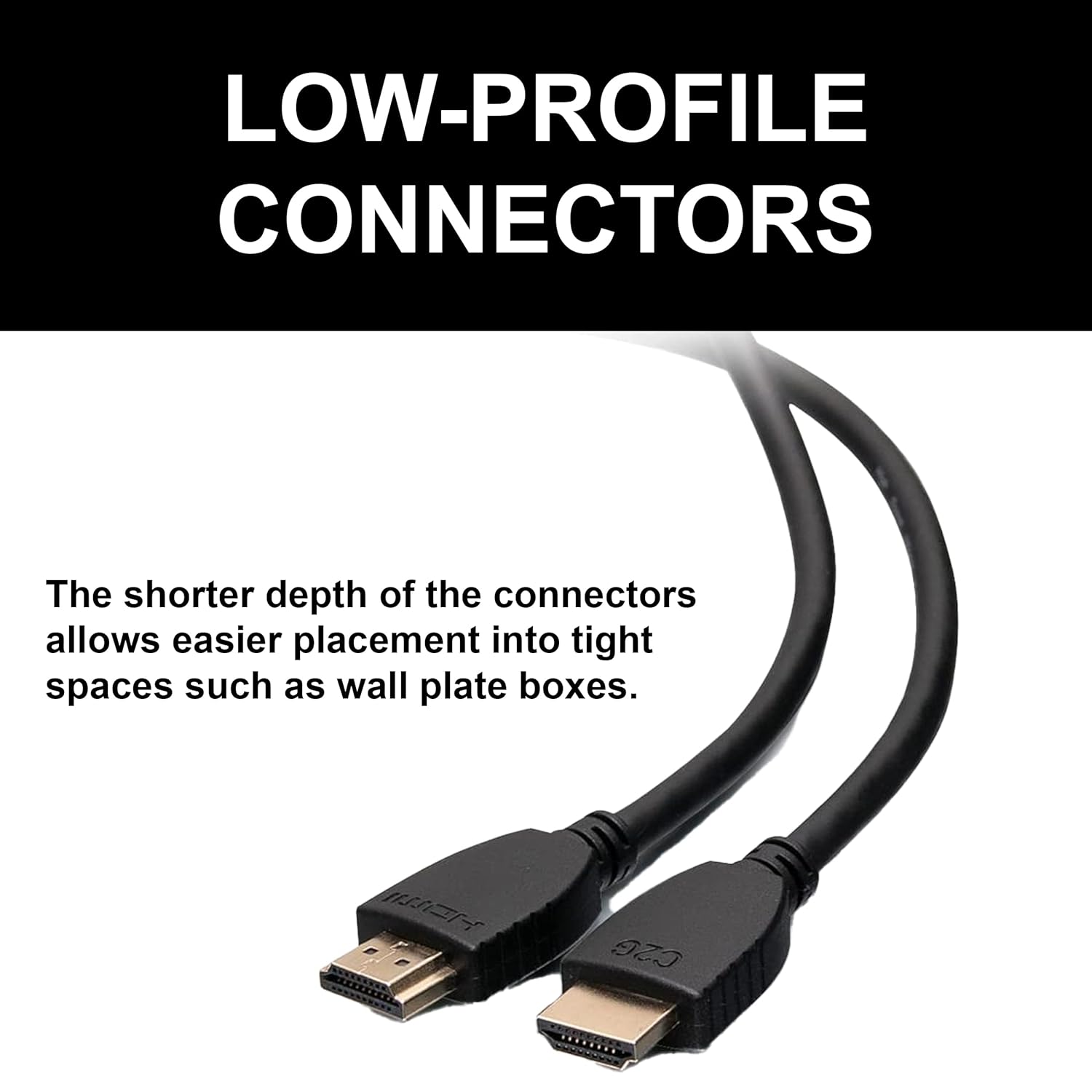 C2G High Speed HDMI Cable with Ethernet, 4K 60Hz