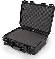 Nanuk 920 Waterproof Hard Case with Foam – Impact-Resistant with Integrated Slide Locks for Camera, Drone and Electronics (Black) Black Cubed Foam