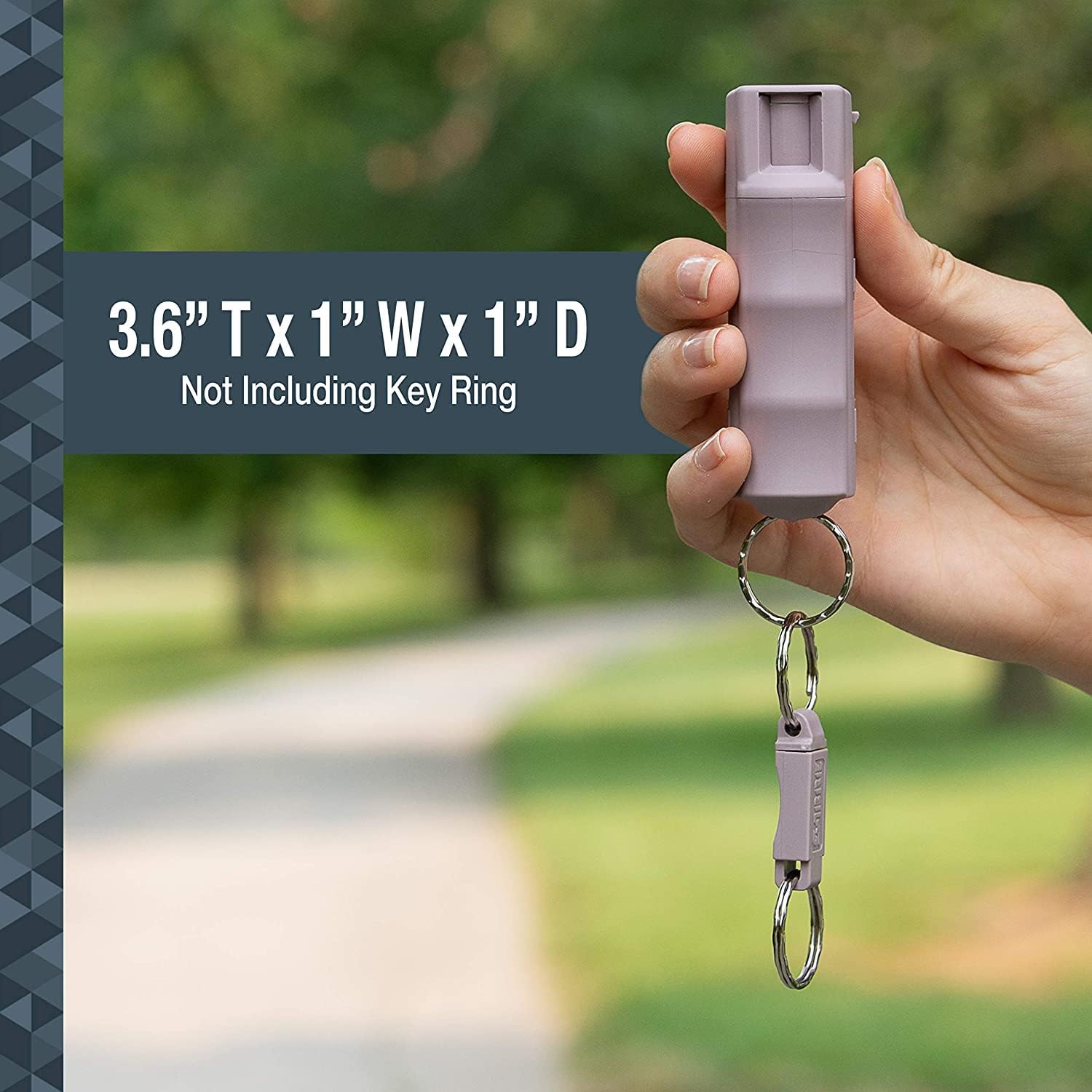 SABRE Red Hardcase Keychain Pepper Spray with Quick Release