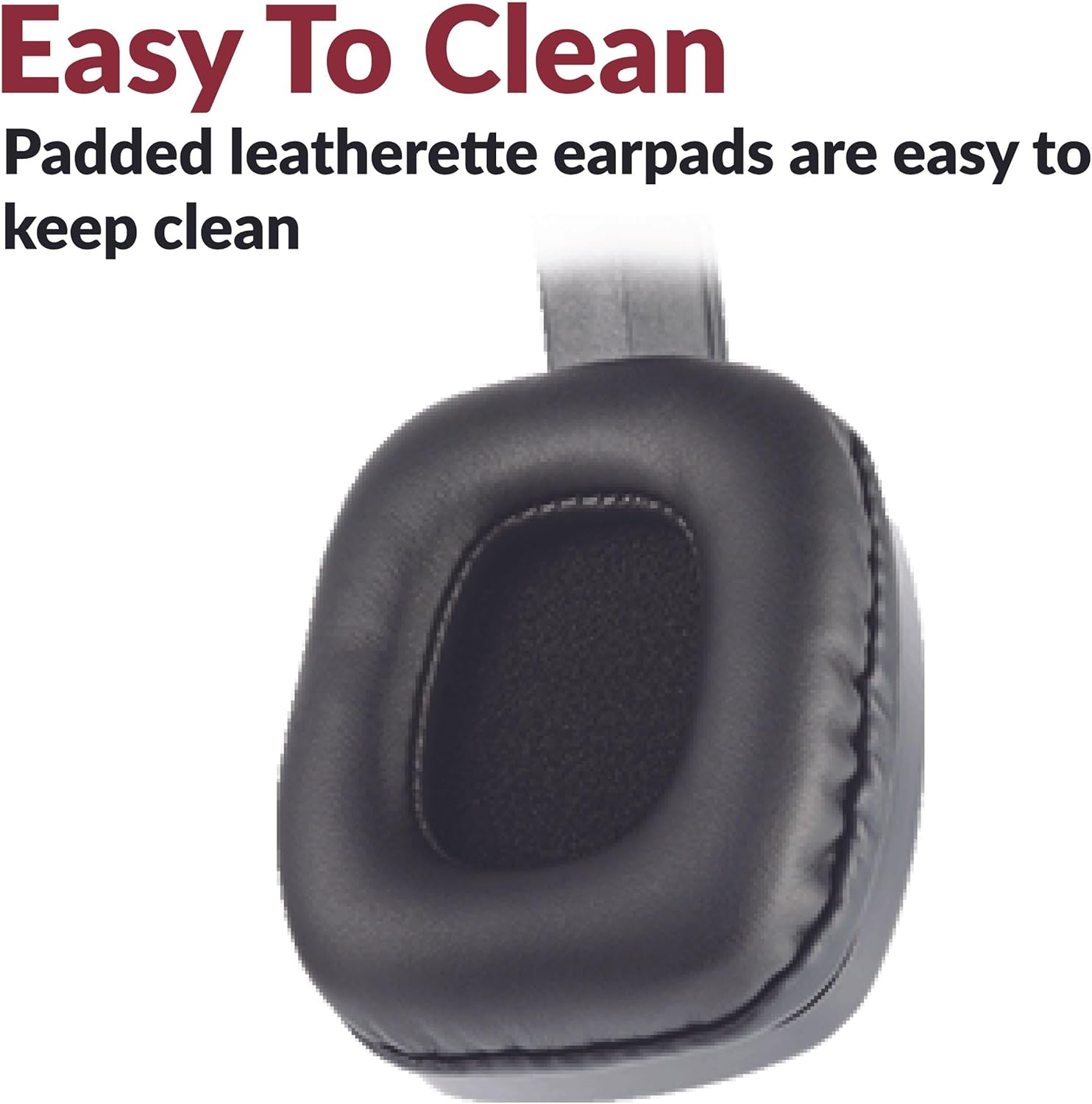 Cyber Acoustics USB Stereo Headphones for PCs and Other USB Devices in The Office, Classroom or Home (ACM-6005) 1 Unit