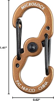 Nite Ize S-Biner MicroLock Lockable Key Holder