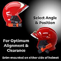 Nightstick XPP-5418RX-K01 Intrinsically Safe Flashlights with Multi-Angle Mount, Red