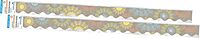 Barker Creek Double-Sided Scalloped Edge Border, Mindfulness Sunset, Trim Out Bulletin Boards and Create Colorful Displays with 78' of Designer Double-Sided Border, 2.25" x 78', Pack of 2 (4001)