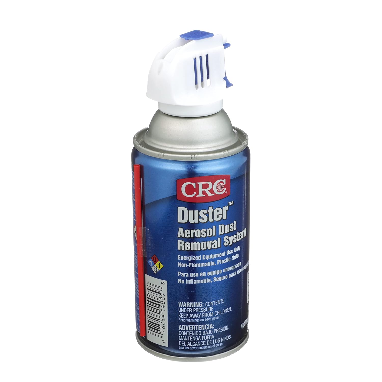 CRC Duster Aerosol Dust Removal Liquefied Gas System, 8 oz Aerosol Can with Trigger, Clear