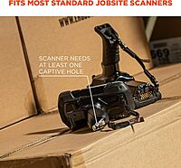 Ergodyne Squids 3134 Barcode Scanner Harness, Sling Style, Tethering Lanyard for Bar Code Scanners , Black