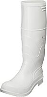 DUNLOP Protective Footwear,Steel Toe White Safety Lock, 100% Waterproof PVC, Lightweight and Durable Protective Footwear