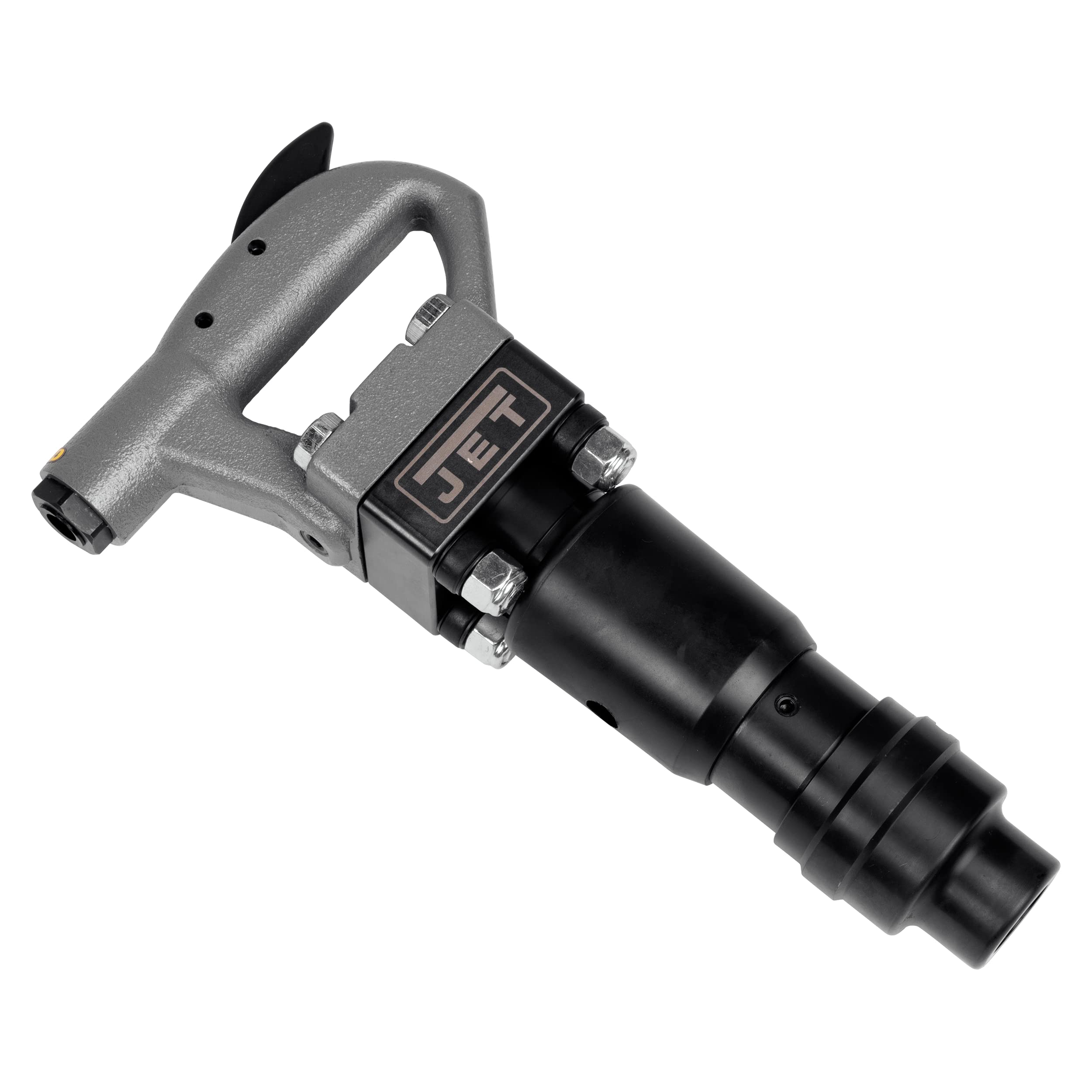 JET Chipping Hammer, Air-Powered, D-Handle/Open-Handle, Round/Hex Shank