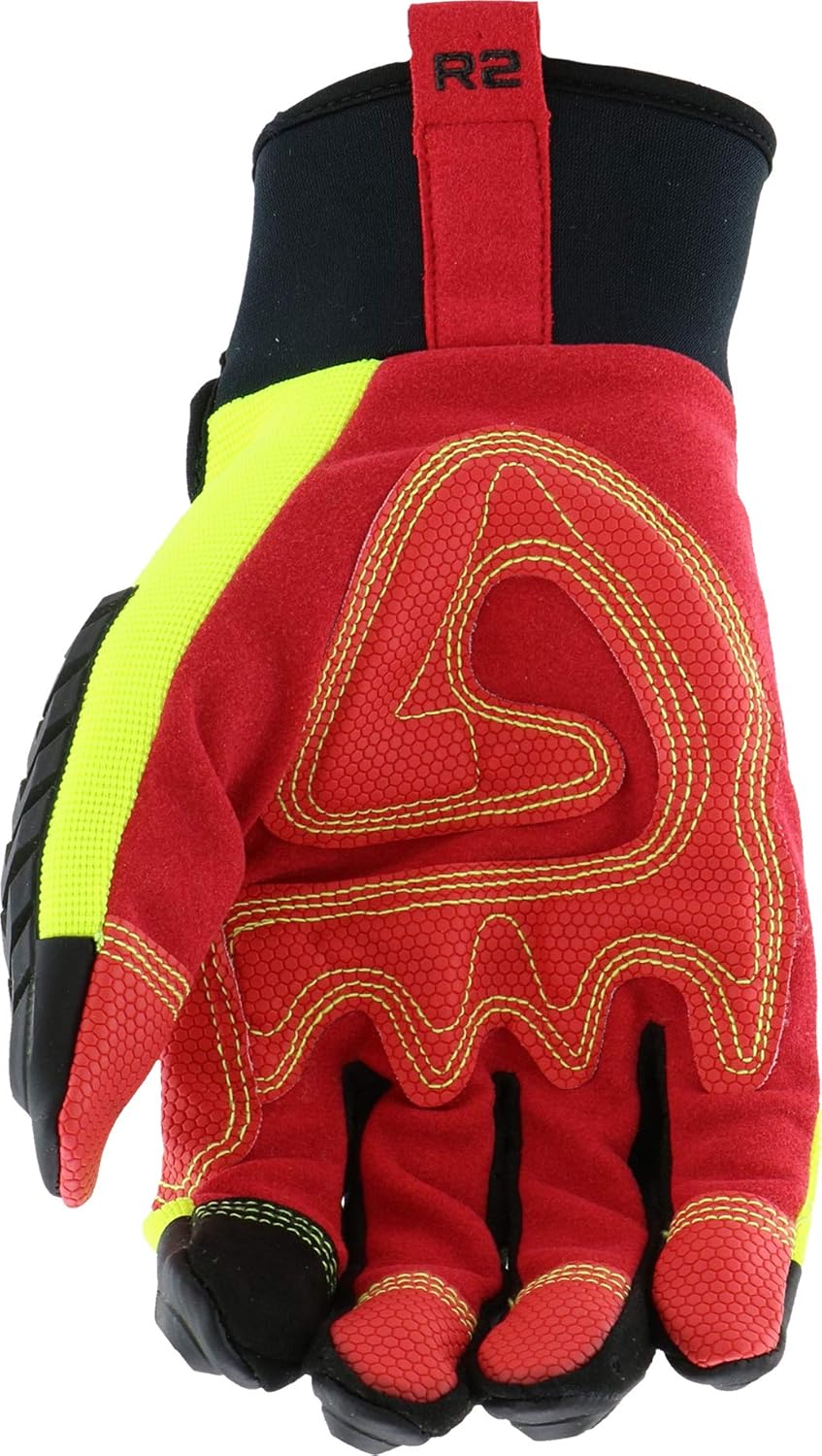West Chester 87810 XL R2 Reinforced Comfort Impact Glove, XL, Multi-Colored