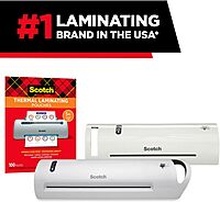 SCOTCH Thermal Laminating Pouches, 5 mil, Clear