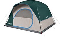 COLEMAN Skydome Tent with 5 Minute Setup, WeatherTec Waterproof System, Rainfly & Carry Bag