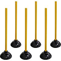 Genuine Joe Value Plus Plunger, 23in x 5 3/4in, Yellow