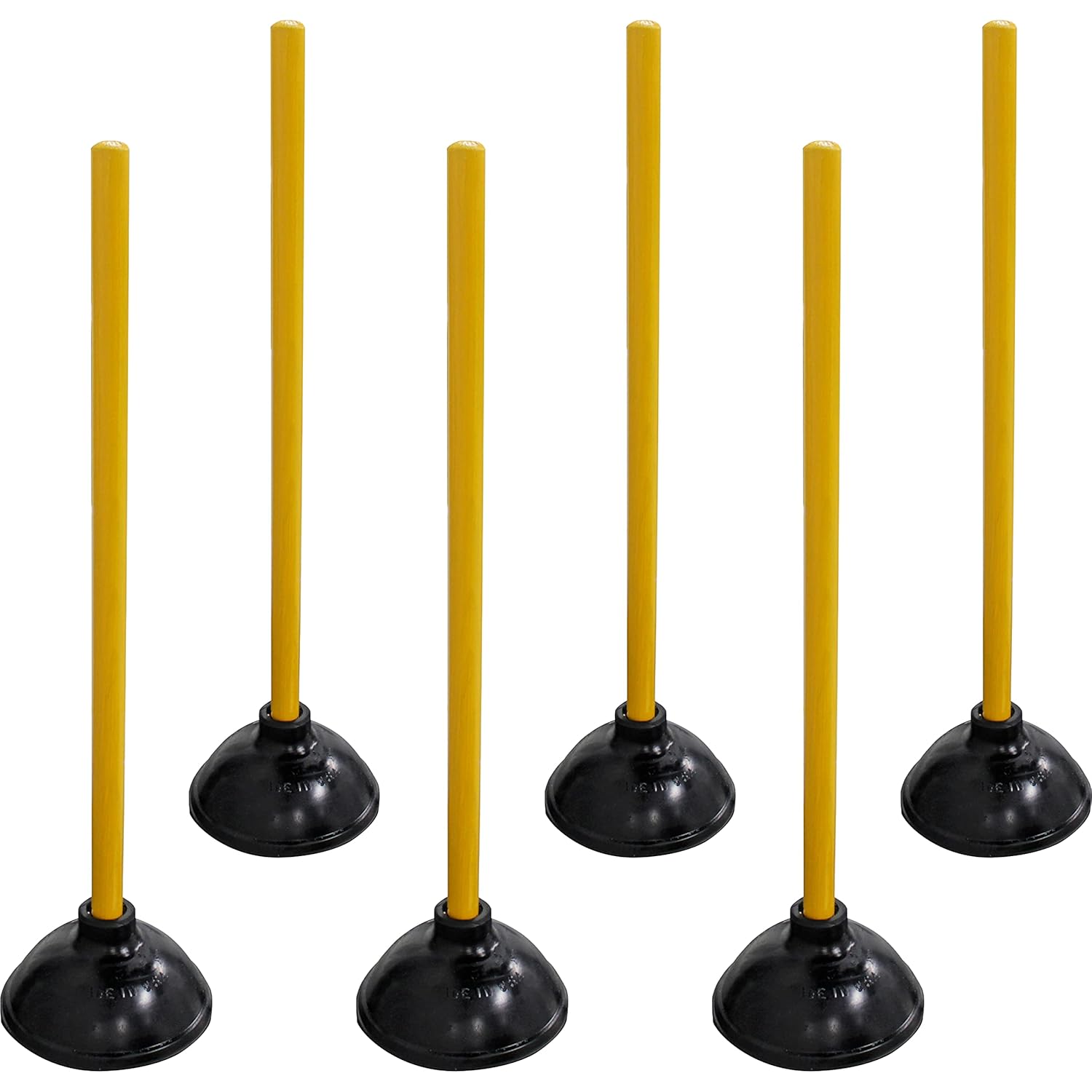 Genuine Joe Value Plus Plunger, 23in x 5 3/4in, Yellow