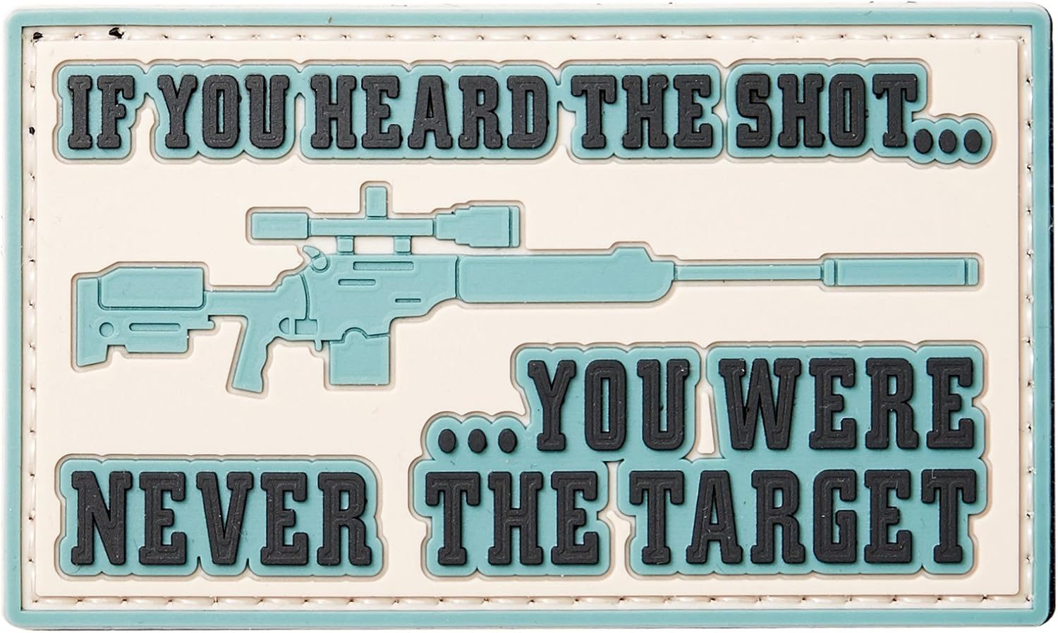 5ive Star Gear Heard The Shot Morale Patches, Multi-Color, One Size