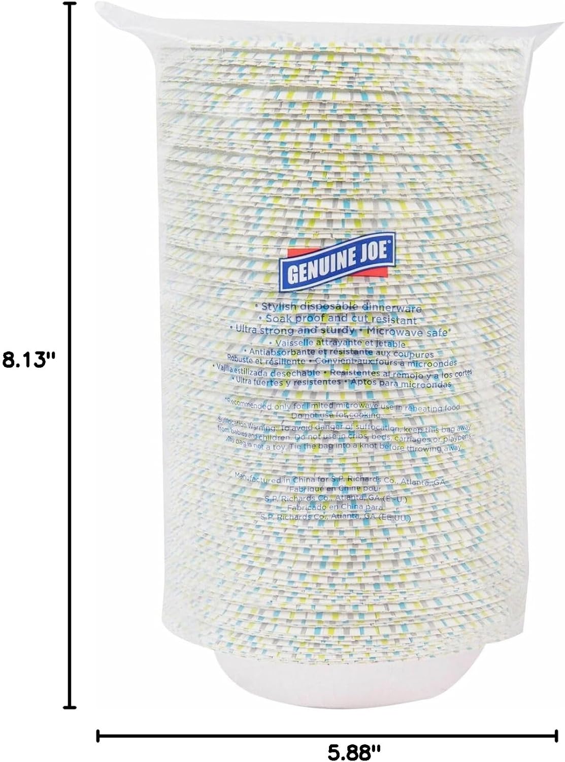 Genuine Joe 12 oz. Paper Bowls (Pack of 125)