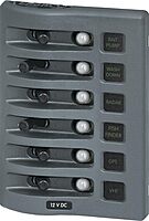 Blue Sea Systems WeatherDeck Waterproof Switch, Fuse & Circuit Breaker Panels