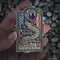 MAXPEDITION This We'll Defend 3D PVC Morale Patch