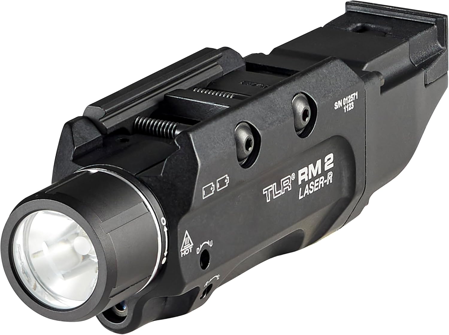 Streamlight 69447 TLR RM 2 1000-Lumen Rail-Mounted Tactical Weapon Light with Integrated Red Aiming Laser