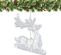 Luhr-Jensen 30' Jet Driver - Clear UV Moon Jelly Sitting Deer