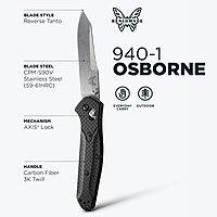 BENCHMADE Osborne 940 Folding Knife - AXIS Lock EDC