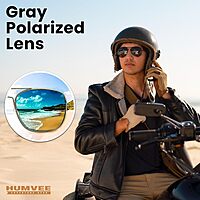 CAMPCO HUMVEE Polarized Aviator Pilot Sunglasses