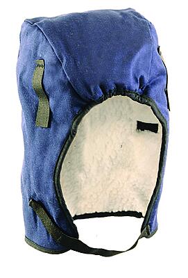 OCCUNOMIX 100% Cotton Twill Two-Layer Sherpa Lined Winter Hard Hat Liner