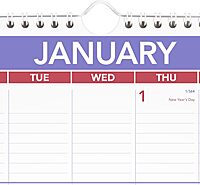 AT-A-GLANCE Monthly Wall Calendar