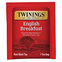 Twinings English Breakfast Tea, 25 Count (Pack of 1)