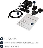 StarTech USB 3.1 (10Gbps) to SATA Adapter Cable for 2.5/3.5 Drives