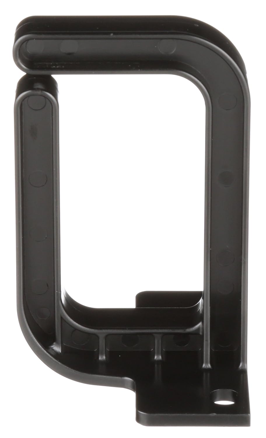 Panduit Vertical Cable Management D-Ring, Black Polycarbonate