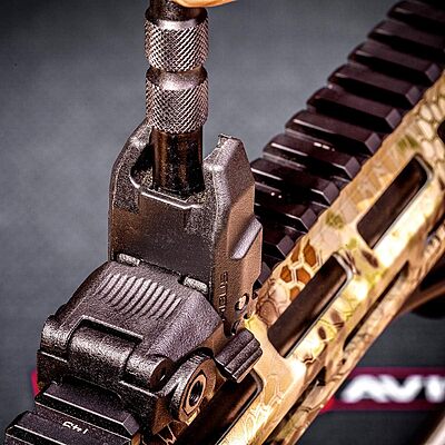 Real Avid Front Sight Adjuster: universal tool for adjusting A1 and A2 Type Front Sights (4-prong and 5-prong BUIS)