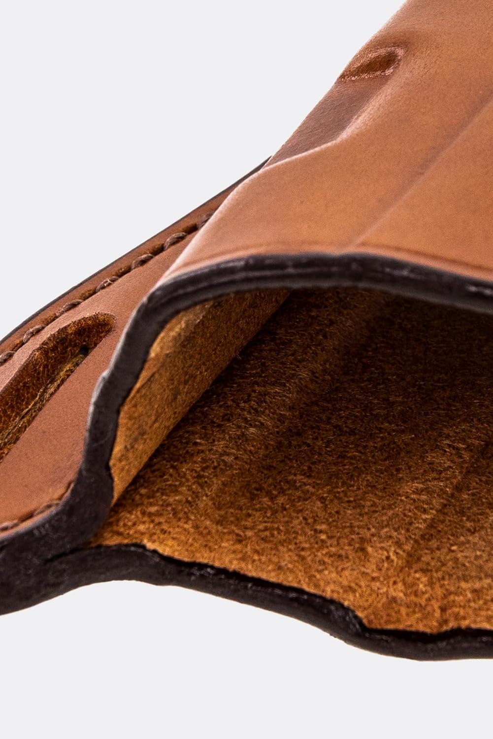 BIANCHI 58 P.I. Open-Top Leather Belt Slide Holster