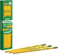 Ticonderoga® Pencils, #2 Medium Soft Lead, Box of 12