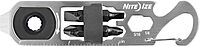Nite Ize DoohicKey Ratchet Key Tool - Keychain Multitool with Carabiner Clip - Pocket Tool with Ruler, Bottle Opener, Wrenches, Pry Tool, Scoring Point & Ratchet